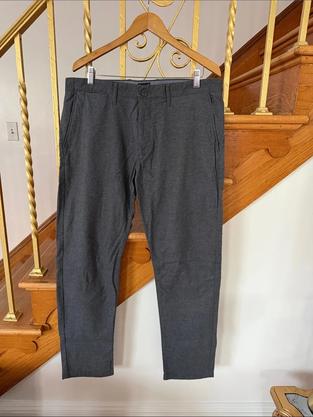 J. Crew Slim Stretch Men's Pants - Charcoal